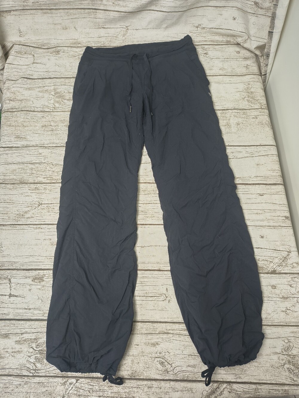 Lululemon Black Lined Studio Dance Pants Size 8
